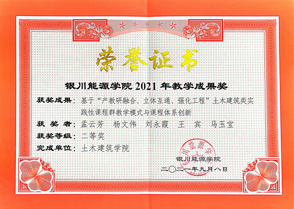 沙巴sb体育开户2021年教学成果奖--马玉宝_01(1)